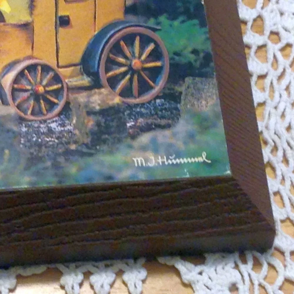Vintage M. J. Hummel wall art, ars  and Renner Davis